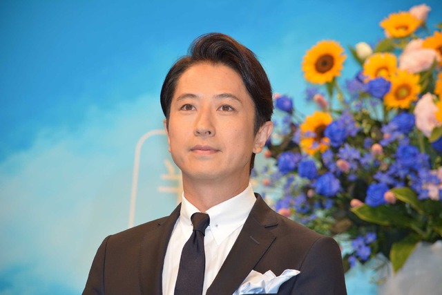 谷原章介／連続テレビ小説「半分、青い。」出演者発表会見