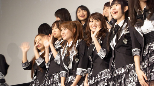 『DOCUMENTARY of AKB48 to be continued』初日舞台挨拶　photo：Yoko Saito