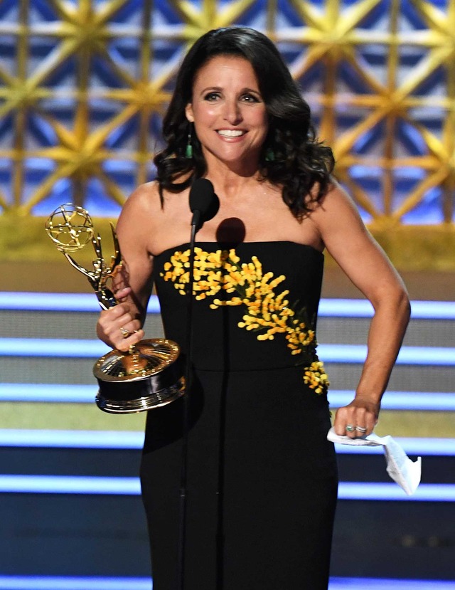 「Veep／ヴィープ」ジュリア・ルイス＝ドレイファス／エミー賞第69回授賞式(C)Getty Images