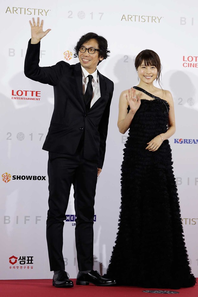 行定勲監督＆有村架純『ナラタージュ』(C)Getty Images