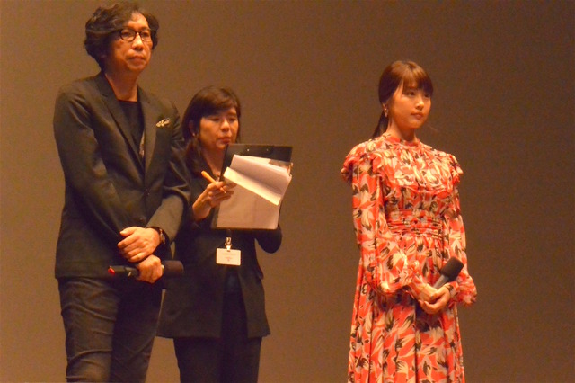 有村架純＆行定勲監督／『ナラタージュ』釜山国際映画祭にて