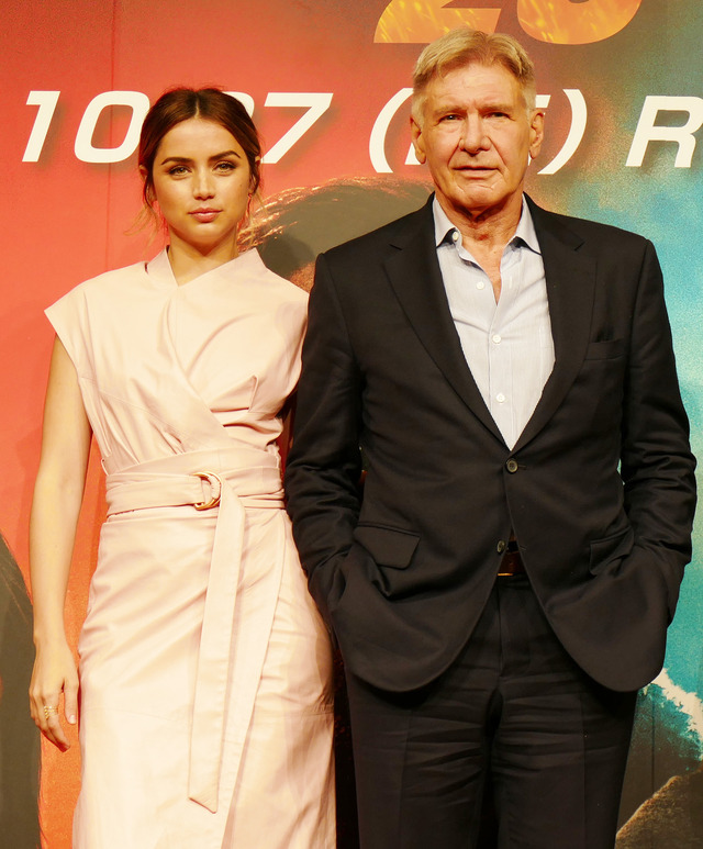 アナ・デ・アルマス＆ハリソン・フォード／『ブレードランナー 2049』来日記者会見