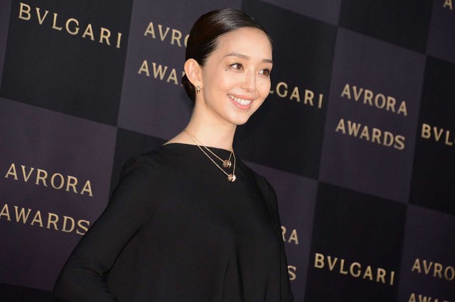 松島花／「BVLGARIAVRORA AWARDS 2017」ゴールデンカーペットセレモニー