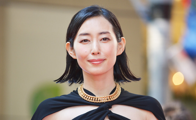 木村多江／「VOGUE JAPAN WOMEN OF THE YEAR 2017」の授賞式・記者会見