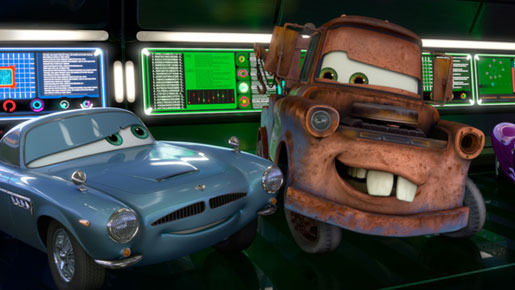 『カーズ2』に登場するフィン・マックミサイル -(C) Disney/Pixar