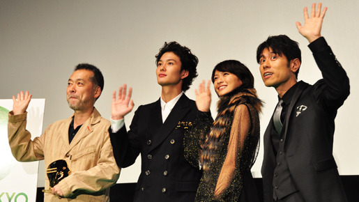 『アントキノイノチ』舞台挨拶＠第24回東京国際映画祭