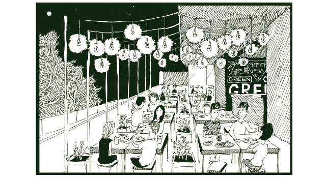 東京らしいリミックス感のあるエスニックレストラン「GREEN ASIA」が六本木ヒルズにオープン
