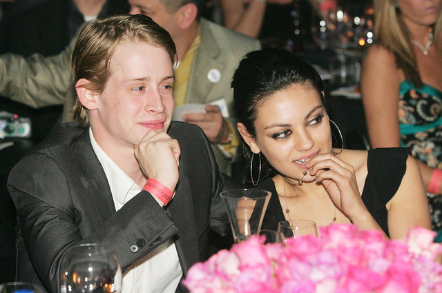 マコーレー・カルキン＆元恋人ミラ・クニス -(C) Getty Images