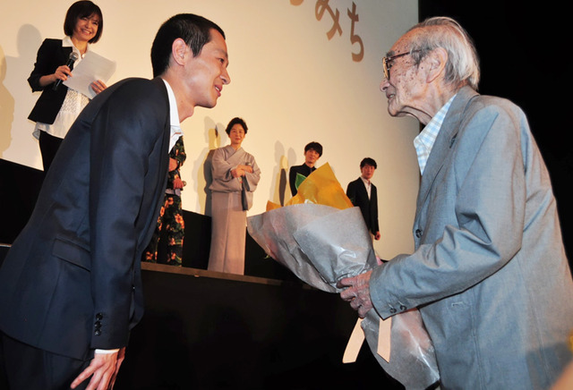 『はじまりのみち』完成披露試写会（加瀬亮さん）