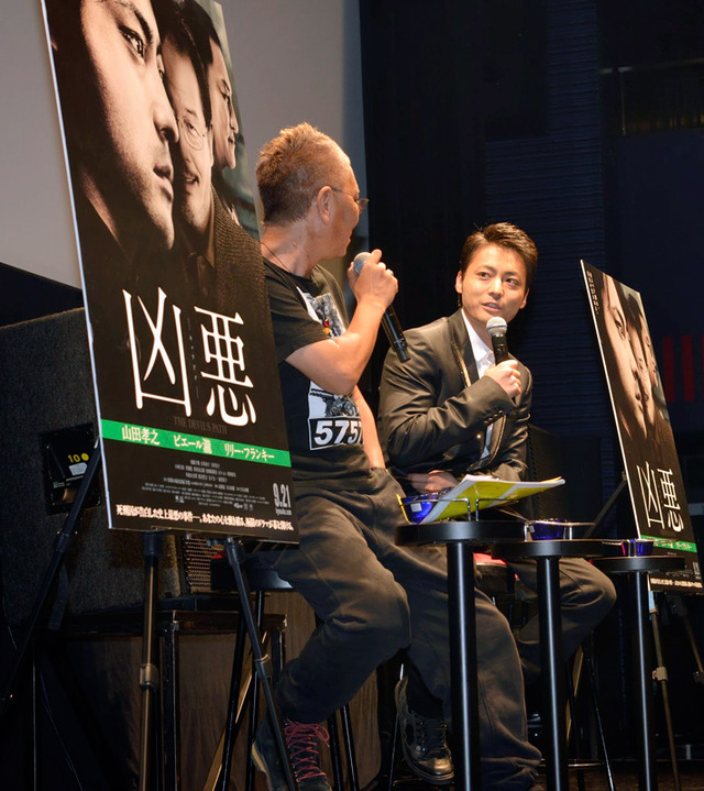 山田孝之＆三池崇史監督／『凶悪』トークショー in 「三池崇史 presents 大人だけの空間」（