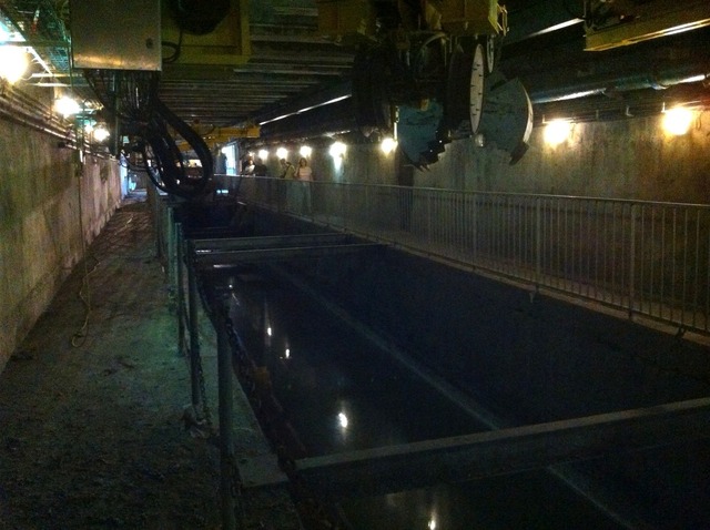 パリ下水道博物館、現役の下水道