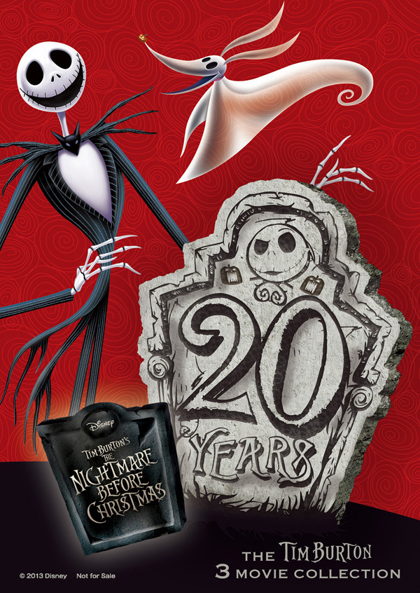 『ナイトメアー・ビフォア・クリスマス』20周年記念アートカード - (C) Disney