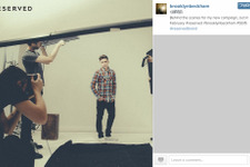 ベッカム家長男ブルックリン、モデル活動を本格始動 画像