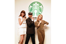 森星＆横山剣、学生時代は「茶道部」だった!? スタバ新生・抹茶ラテに「いーね！」 画像