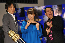 仲里依紗の緊張をよそに、千原せいじ自信満々　『ストリートファイター』アフレコ 画像