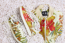 「アディダス」×ミュージシャン、ファレル・ウィリアムでフローラルな新作！ 画像