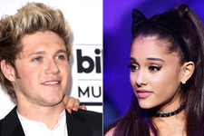 アリアナ・グランデ、「1D」のナイル・ホーランと夜中の自宅デート 画像