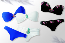 ビジューに視線でスタイルUP効果も！　カルツェドニアの新作ビキニ 画像