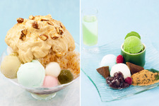 【3時のおやつ】老舗宇治茶専門店「茶寮都路里」から“和×洋”の限定かき氷！ 画像