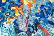 「プラダ」など手掛けるアーティストの日本初オリジナル画集発売 画像