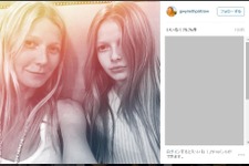 グウィネス・パルトロウ、双子級にそっくりな娘アップルとの写真を披露 画像