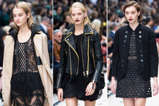 “ミリタリー×英国ドレス”のクラシカルなコンボで魅せる「バーバリー」 画像