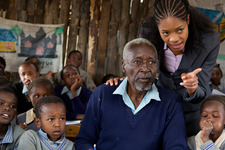 おじいさんと草原の小学校