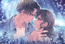 寄り添い見つめ合う姿が切ない…登坂広臣＆中条あやみ『雪の華』×種村有菜コラボビジュアル 画像