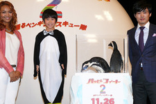 鈴木福、本物のペンギンに「可愛い！」ひとり＆クリスタル・ケイ“父母”も目を細める 画像