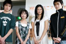 ダサくてサエない青春への賛歌『檸檬のころ』榮倉奈々、谷村美月、柄本佑、林直次郎、岩田ユキ監督完成披露舞台挨拶 画像