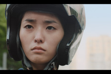 オートバイとハンバーガー