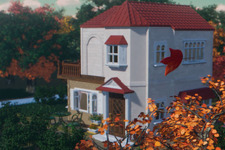 赤い屋根の大きなお家が登場！『劇場版 シルバニアファミリー』場面写真 画像