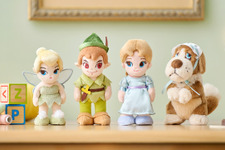 「ピーター・パン」ちいさくてレトロかわいいぬいぐるみ“Disney stanDs”に初登場！店舗限定のセット＆フック船長など第2弾も 画像