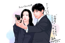 「推しカプが爆誕」カン・ドンウォンの大ファン東村アキコ、「北極星」スペシャルビジュアルを描き下ろし 画像