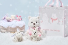 プーさんたちに雪が積もって真っ白に！ 冬のコレクション「WHITE POOH」発売 画像