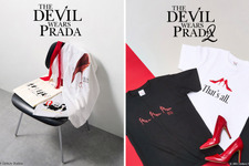 赤いハイヒールのTシャツも『プラダを着た悪魔』＆『プラダを着た悪魔2』限定アパレルがPLAZAに登場 画像