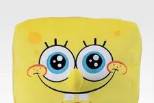 一番くじにスポンジ・ボブ登場！ ラストワン賞はボブのもちもちフェイスクッション 画像