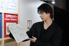 横浜流星が真剣な眼差し「自分の中で財産に」畑芽育とTVアニメ「名探偵コナン」展を体感 画像