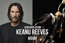 キアヌ・リーブスが主演声優に決定！川村真司監督のストップモーション時代劇『HIDARI』 画像