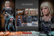 『プレデター：バッドランド』ティア＆バド 1/6スケールフィギュアが登場　レインポンチョが付属 画像
