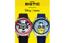 ミッキーたち目が動く！FOSSIL×Disney「BIG TIC」限定腕時計、ミッキー&ドナルドモデル発売 画像