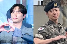 軍服務中の俳優イ・ジュニョン、軍服姿で“大バズリ”中のダンスチャレンジを披露！【写真】 画像