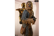 『スター・ウォーズ』チューバッカがC-3POを背負う！名場面が高さ約63cmの究極造形に 画像