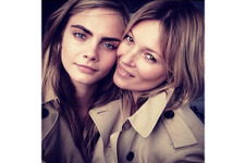 ケイト・モス＆カーラ・デルヴィーニュ、バーバリー新フレグランスで豪華共演！ 画像