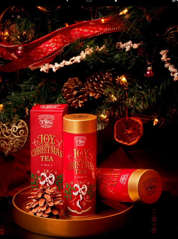 TWG シンガポール　クリスマス限定　紅茶 高級紅茶TWGのクリスマス限定商品はお土産にもギフトにもいい
