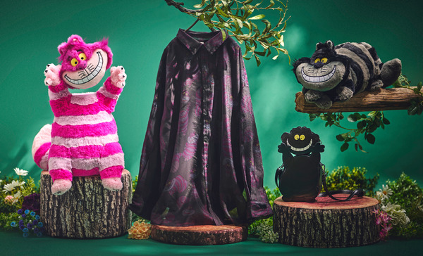 ふしぎの国のアリス』のチェシャ猫をモチーフにしたユニークな新