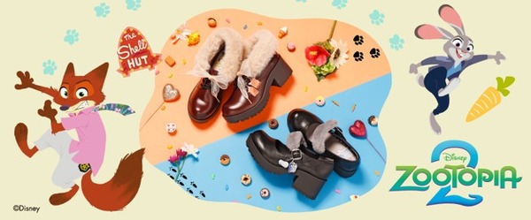 リクエスト商品2点　ニック　ジュディ ズートピア2』コレクションシューズ登場！ ジュディとニックをモデル
