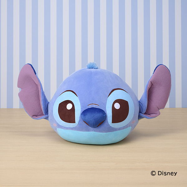 ディズニー スティッチ」のもちもちクッション＆マスコットが本日より