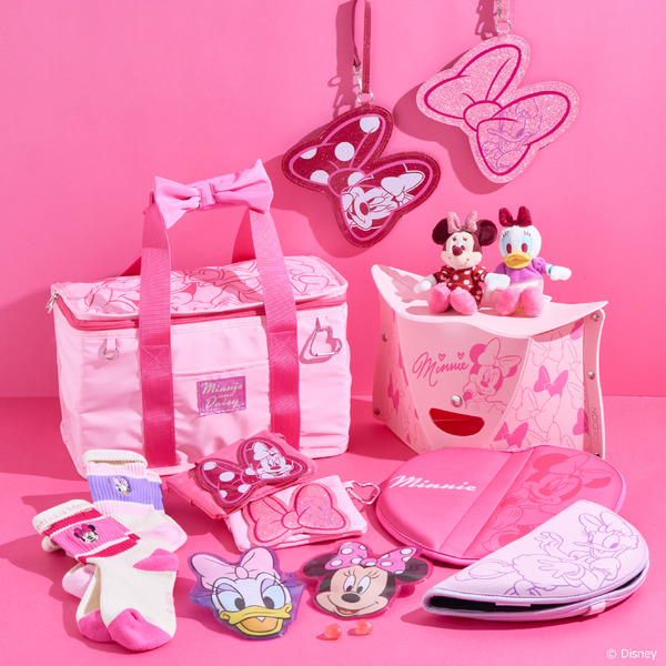 ミニーマウス＆デイジーダック＆ルシファーらも“ピンク”に PLAZA限定
