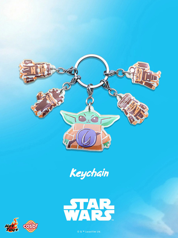 【超希少】スターウォーズ　マンダロリアン＆グローグー　ピン＆コレクタブルキー グローグー＆アンゼラ人のアクリルキーチェーン発売『スター・ウォーズ